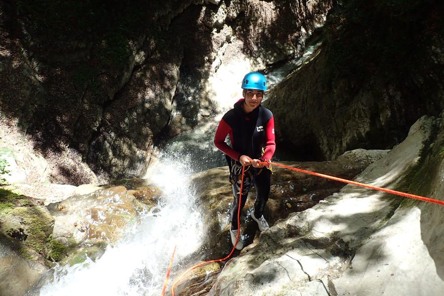 Canyon Découverte : parcours 1h30 - Angon_Faverges-Seythenex