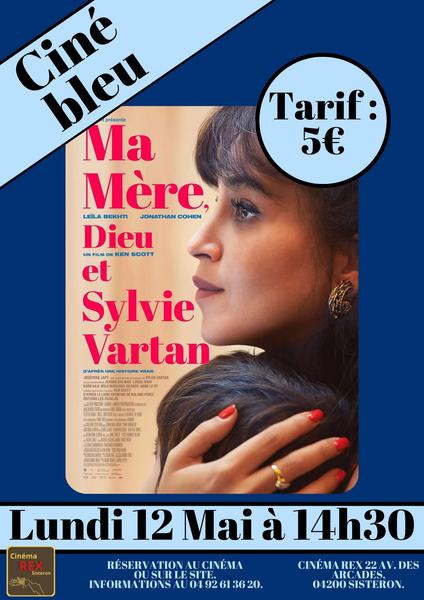 CINE BLEU MA MERE DIEU ET SYLVIE VARTAN