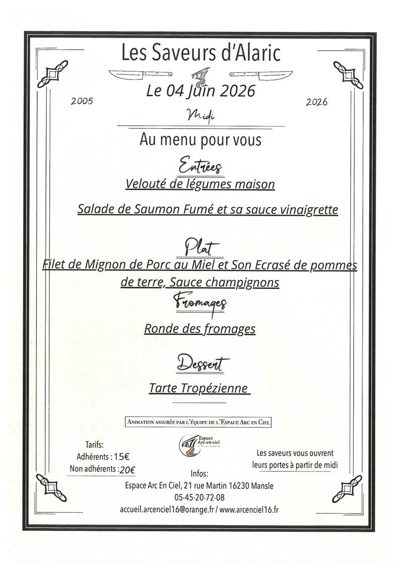 Les saveurs d'Alaric