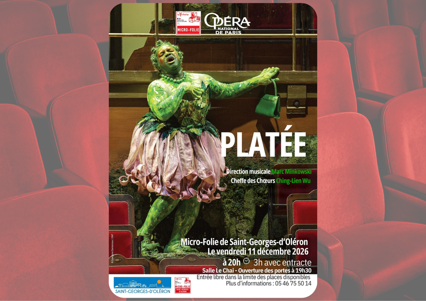 Retransmission du ballet "Platée"