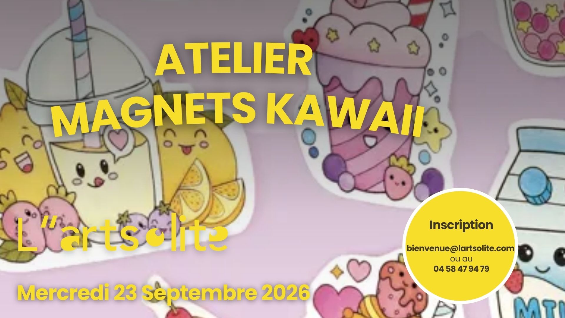 Atelier Magnets Kawaii_Saint-Jean-en-Royans