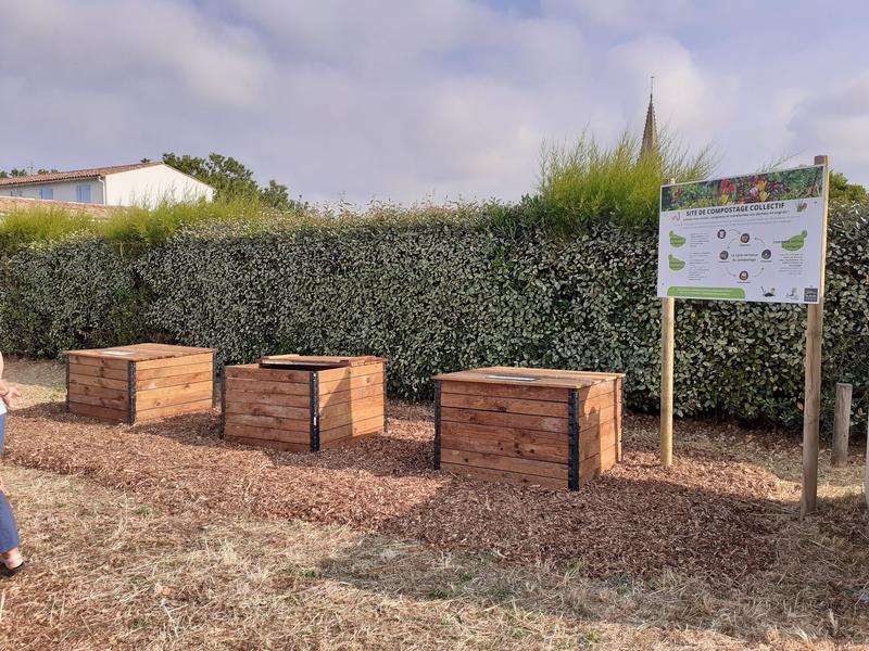 Composteur collectif - Site des Jaulaines
