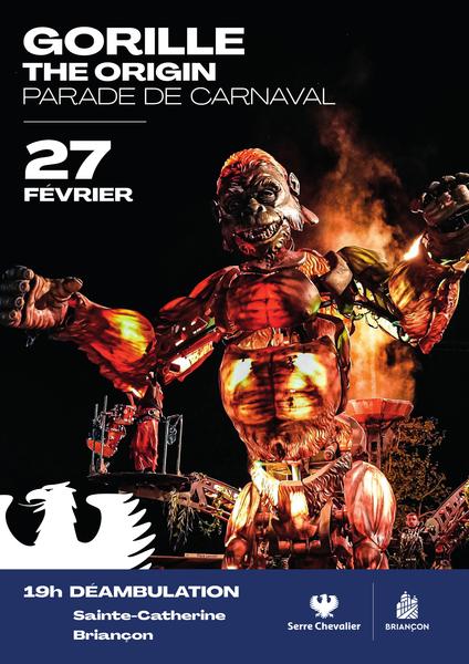 Grande parade de carnaval « The Origin, le Gorille'_Briançon