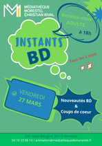 Instants BD à la Médiathèque de Morestel_Morestel