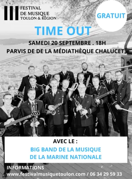 Concert du Big Band de la Musique de la Marine nationale 