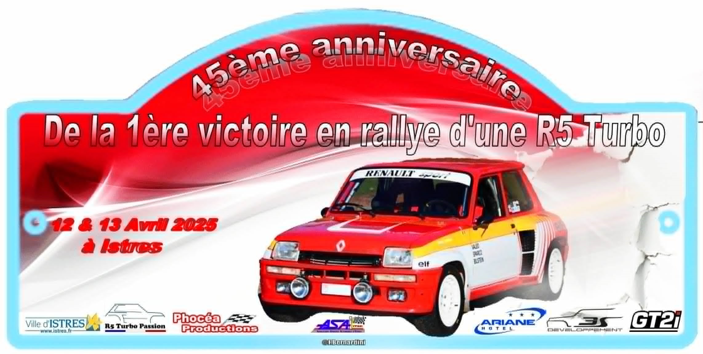 45 ans de la 1ère victoire d’une Renault 5 Turbo en rallye