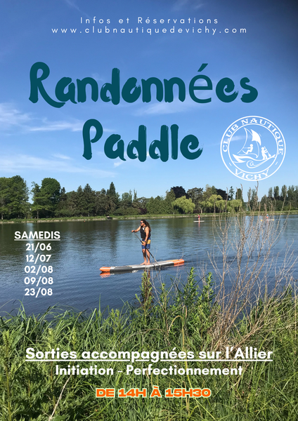 Randonnées Paddle