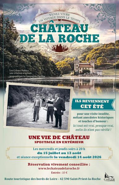 Spectacle "Une Vie de Château"_Saint-Priest-la-Roche