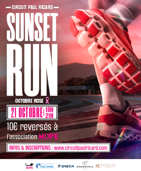 Sunset run - Octobre rose_Le Castellet