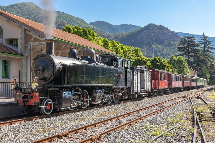 Train des Pignes à vapeur