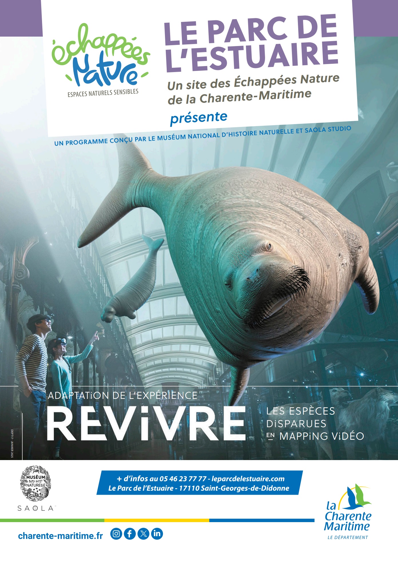 Exposition "Revivre , les espèces disparues"