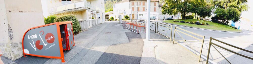 Abri vélos sécurisé