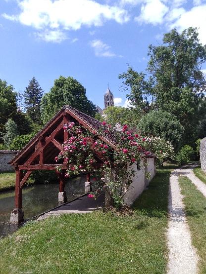 Chemin des amoureux Parc de la Tabarderie Château-Landon