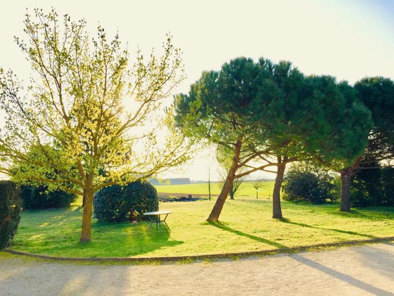 Votre immense jardin entièrement privatif.