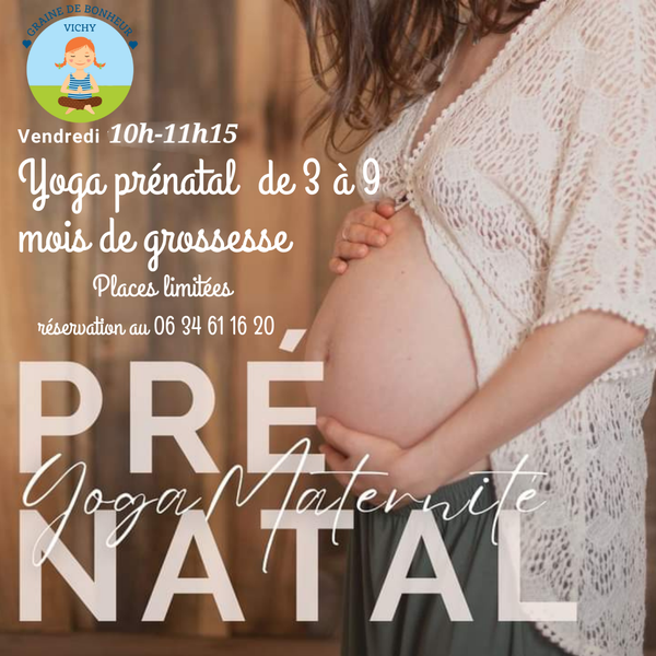 Atelier Yoga prénatal maman & papa