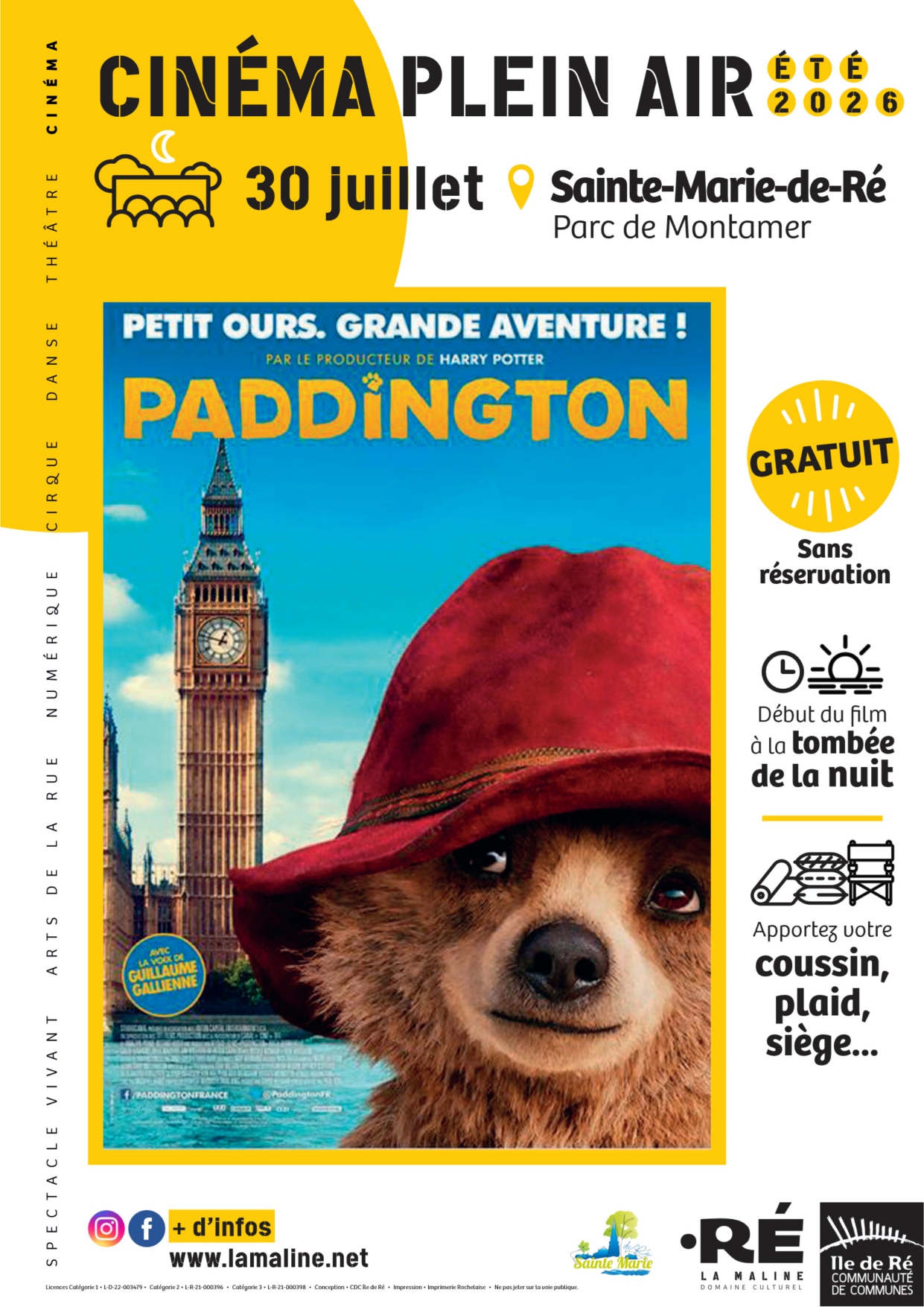 Cinamé en plein-air : "Paddington"