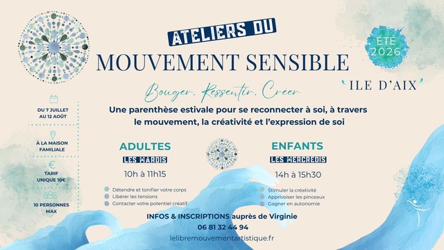 Atelier du mouvement sensible