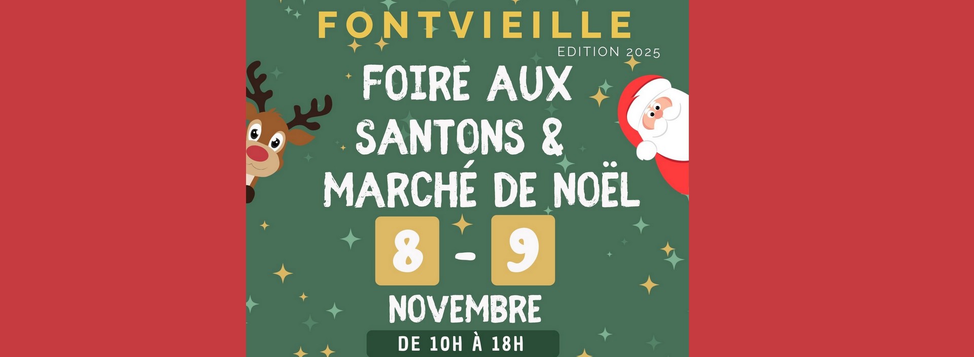 42ème Foire aux Santons et 28ème Marché de Noël - Edition 2025