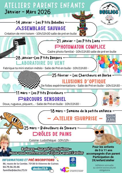 Atelier Parents / Enfants : Photomaton complice