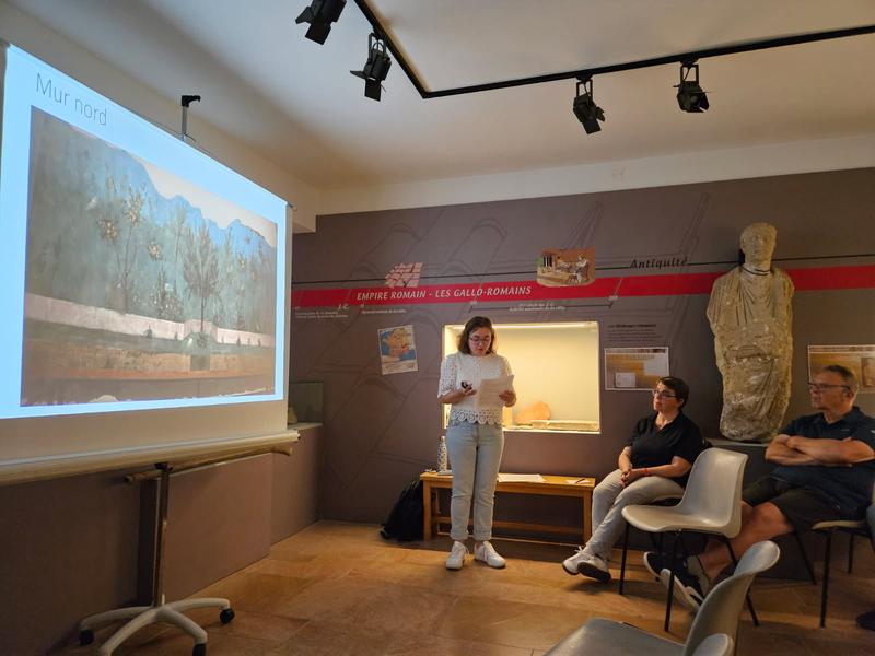 Conférence à la Maison Ravier : observer la nature peinte à Rome, la villa Livia_Morestel