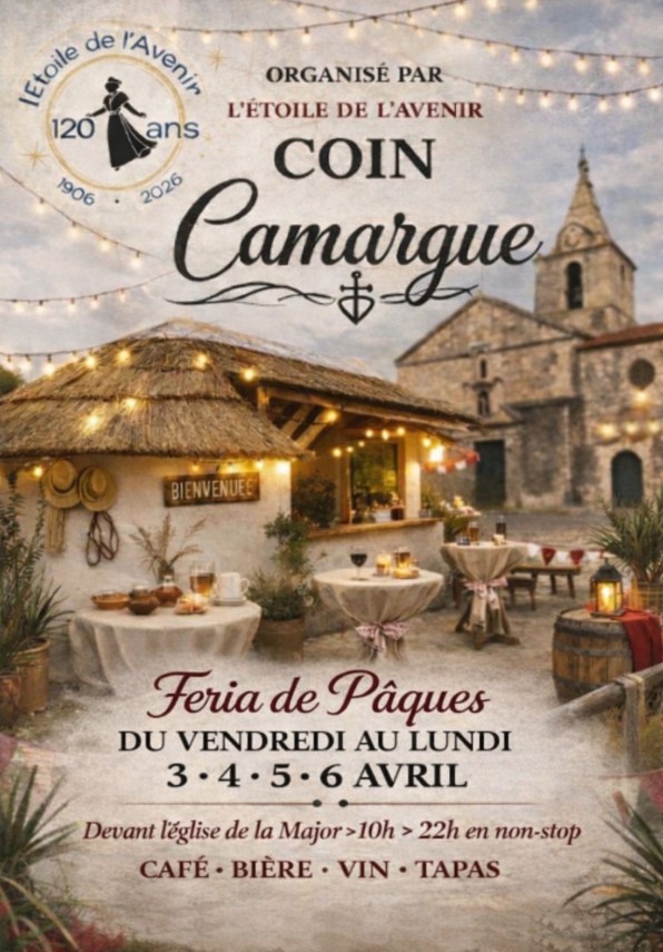 Le coin Camargue de l’étoile de l’avenir – Féria de Pâques