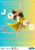 Affiche gala danse MJC ULV 2026