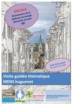 spéciale bicentenaire/ visite Mens huguenot_Mens