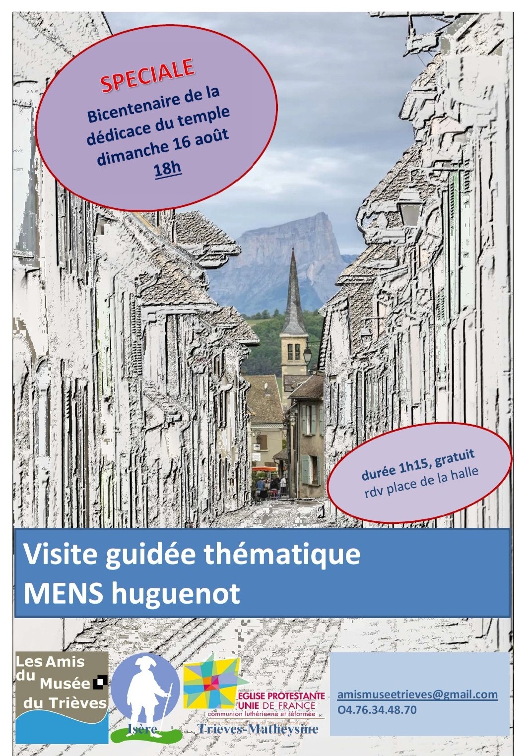 spéciale bicentenaire/ visite Mens huguenot_Mens