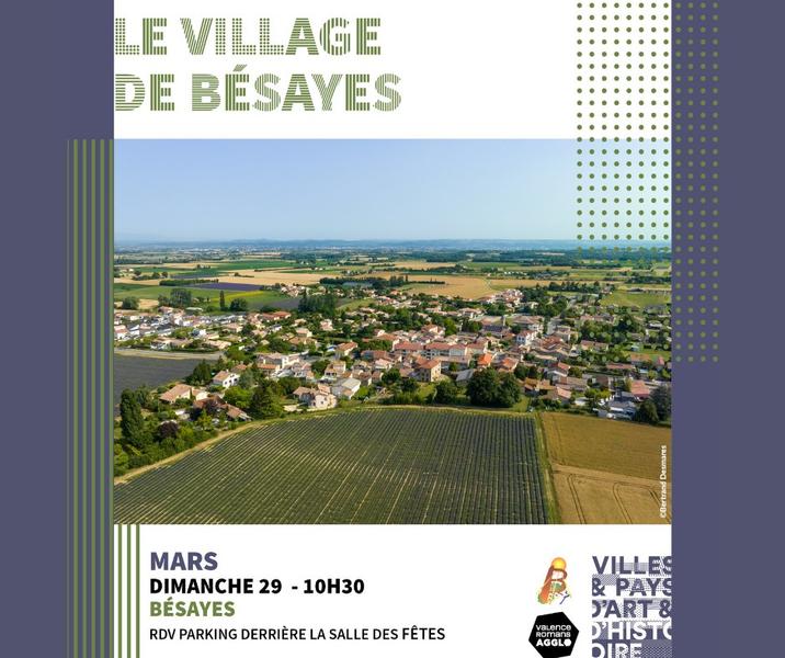 Visite commentée : Histoire et Patrimoine à Besayes_Bésayes