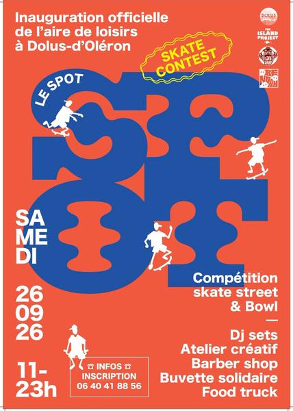 Inauguration de l'aire de loisirs - skate contest