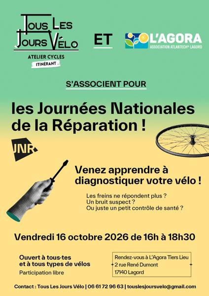 Atelier - Diagnostic vélo
