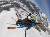 Prenez de la hauteur avec Starski et découvrez le Grand Bornand vu du ciel.