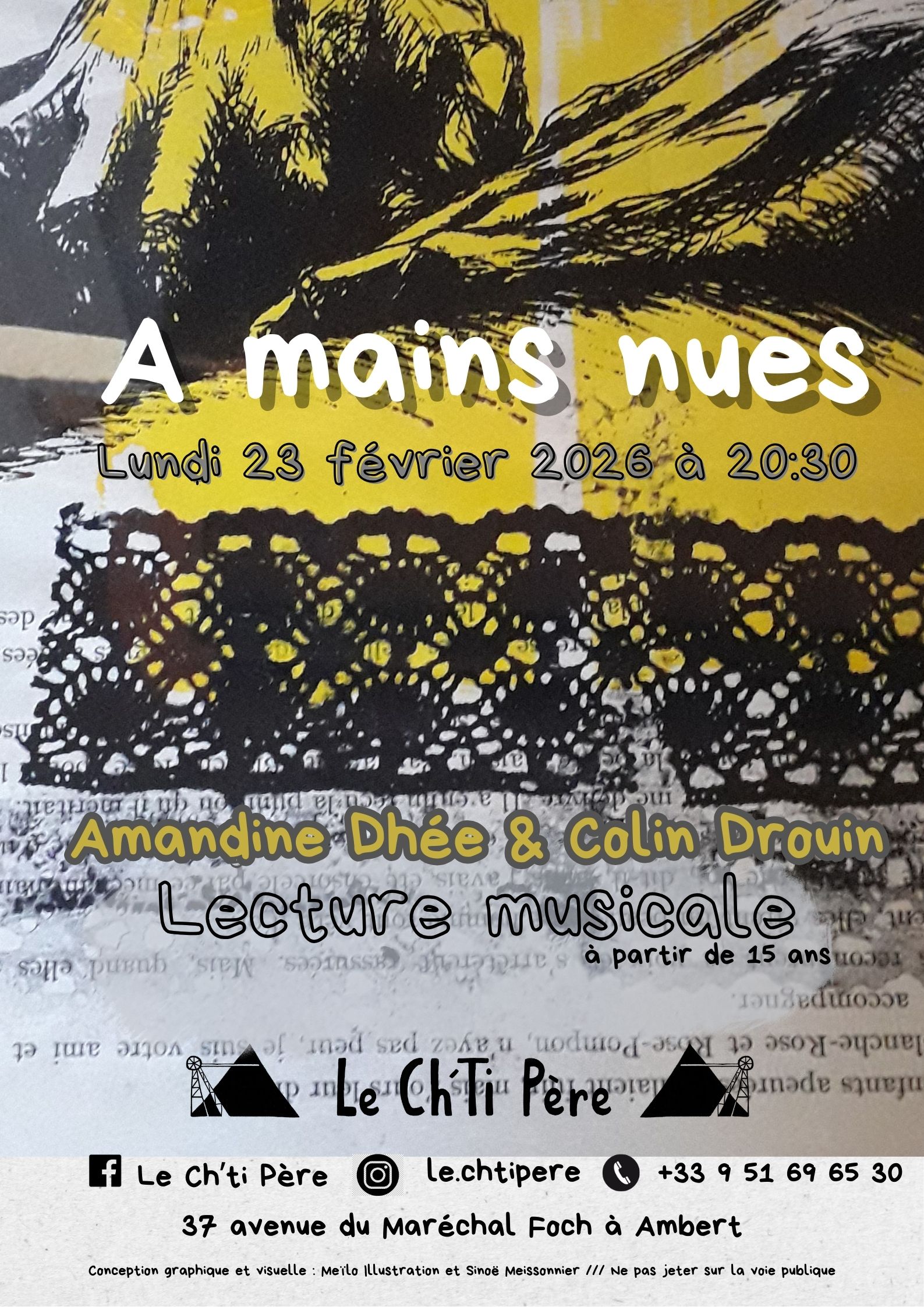Lecture musicale À mains nues // Ambert