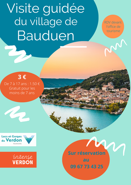 Visite guidée du village de Bauduen_Bauduen