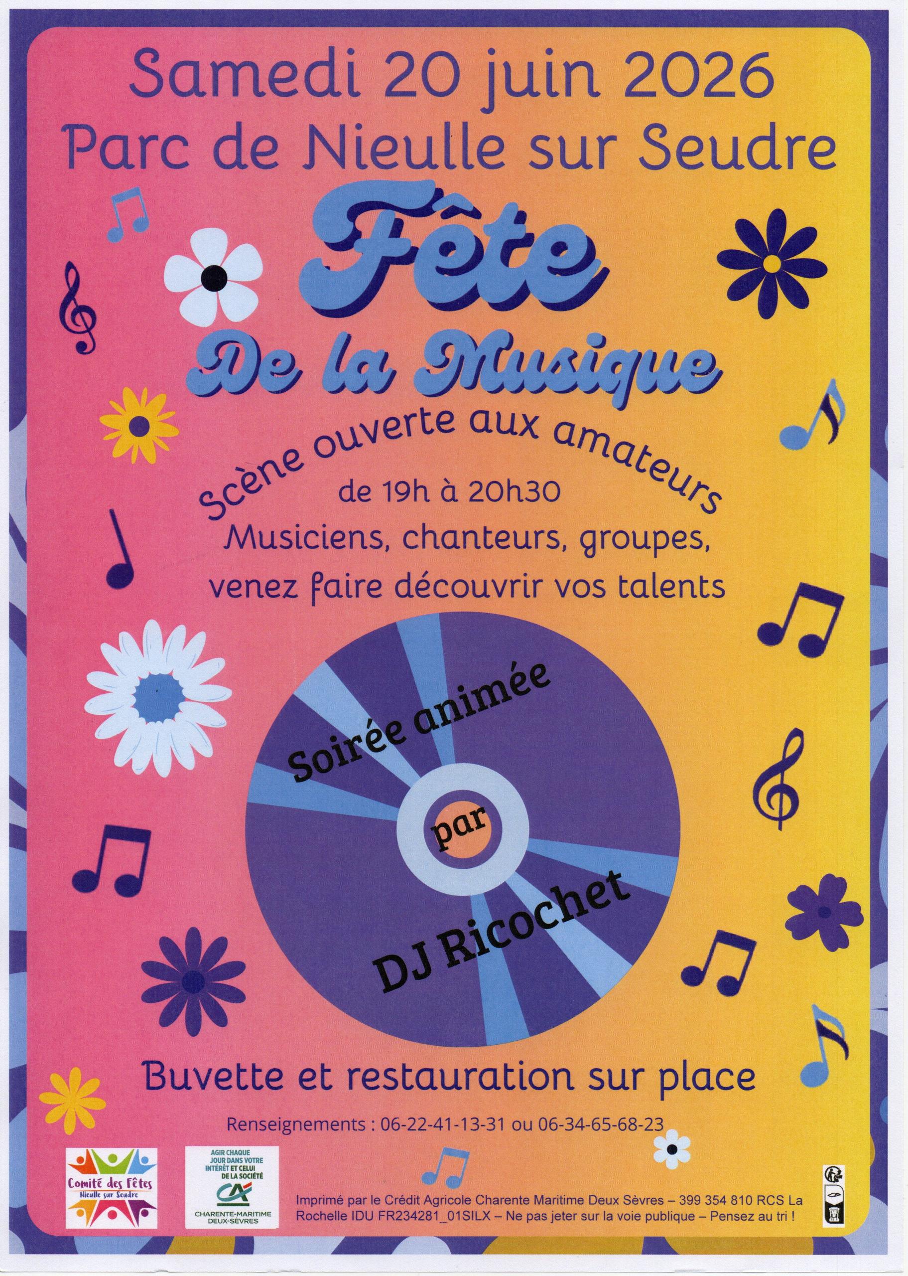 Fête de la musique à Nieulle sur Seudre
