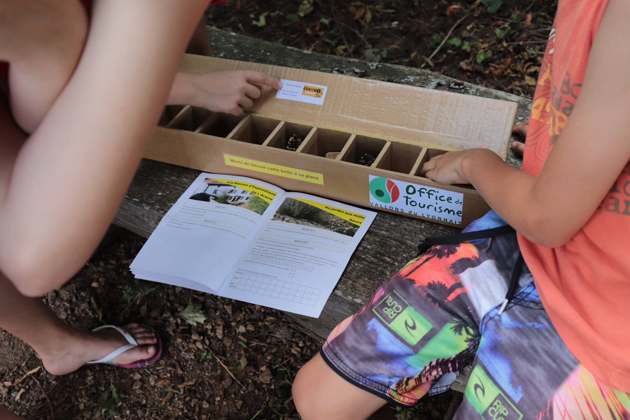 Cluedo géant à Yzeron