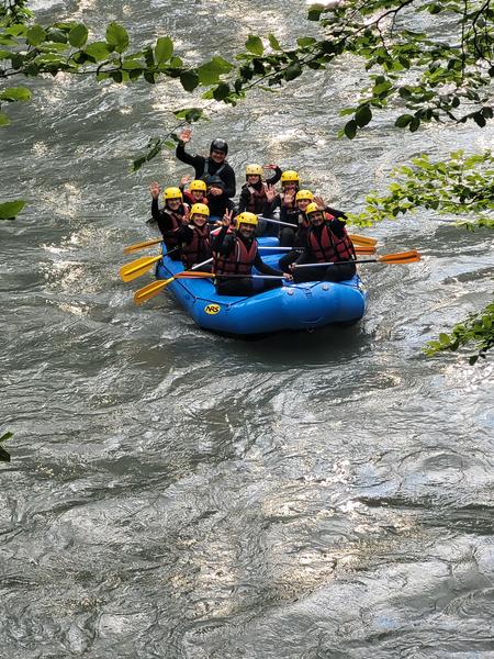 rafting