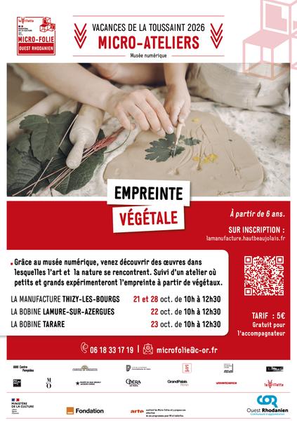 Micro-atelier Empreinte végétale