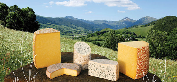 Plateau fromages d'Auvergne