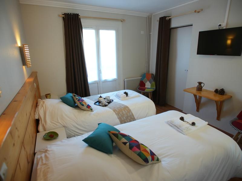 chambre 2 lits individuels