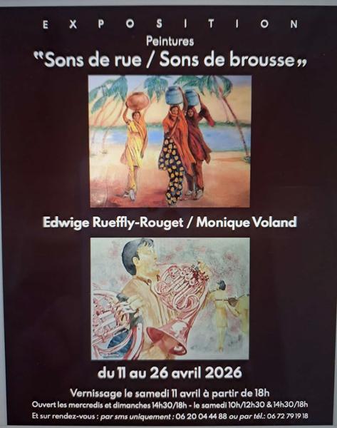 Exposition à la galerie d'art du quai