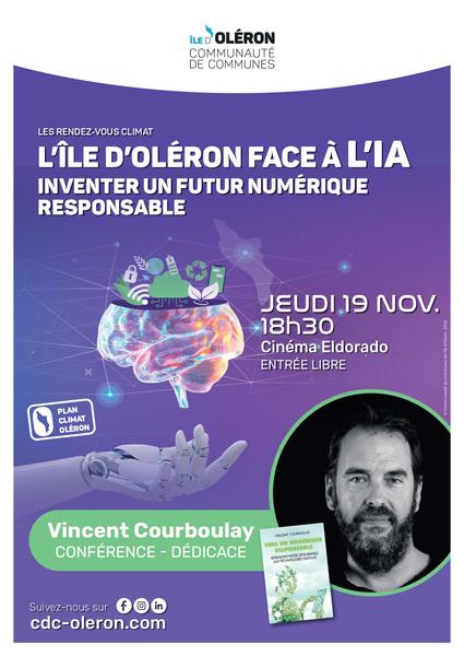 Conférence "L'île d'Oléron face à l'IA : inventer un futur numérique responsable."
