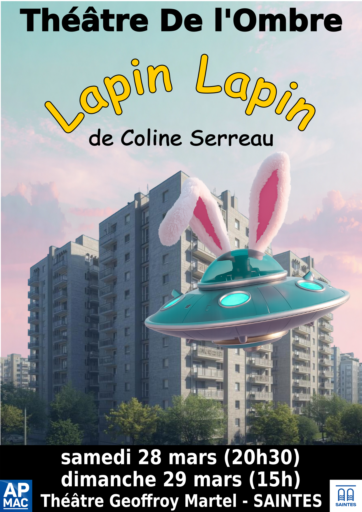 Théâtre - Lapin Lapin de Coline Serreau