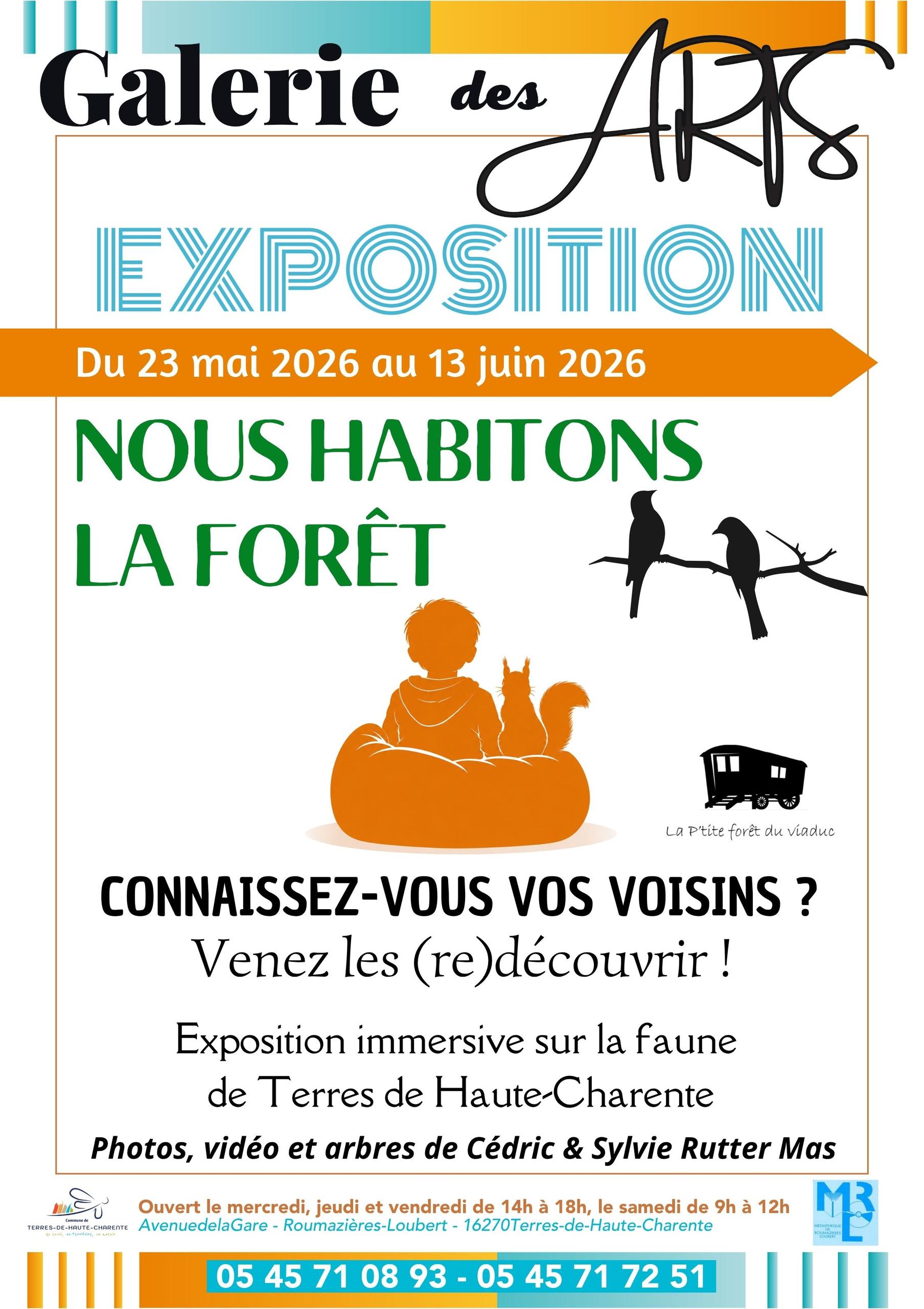 Exposition Nous habitons la forêt