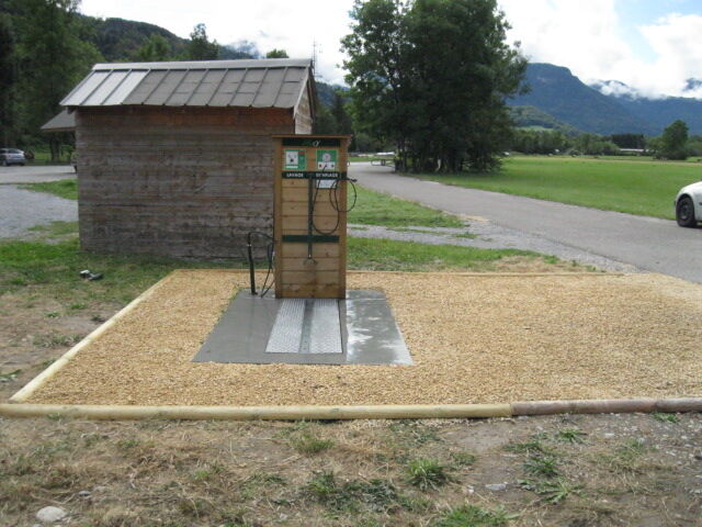 Station de lavage gonflage de vélo