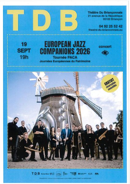 European Jazz Companions 2026 au TDB