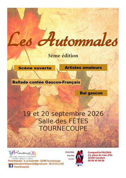 Les Automnales (5ème édition)_Tournecoupe