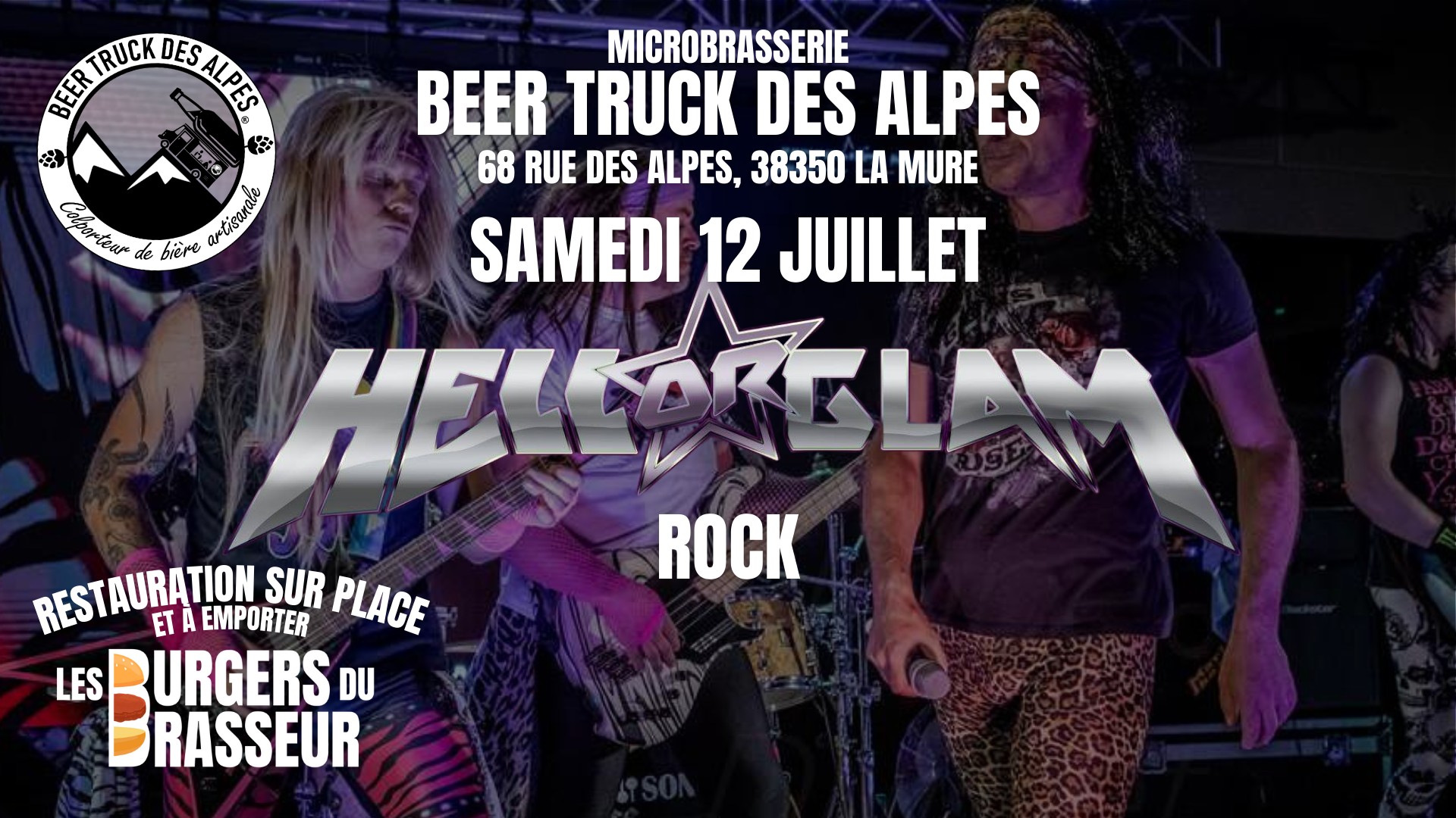 Concert Hell or Glam - Rock_La Mure