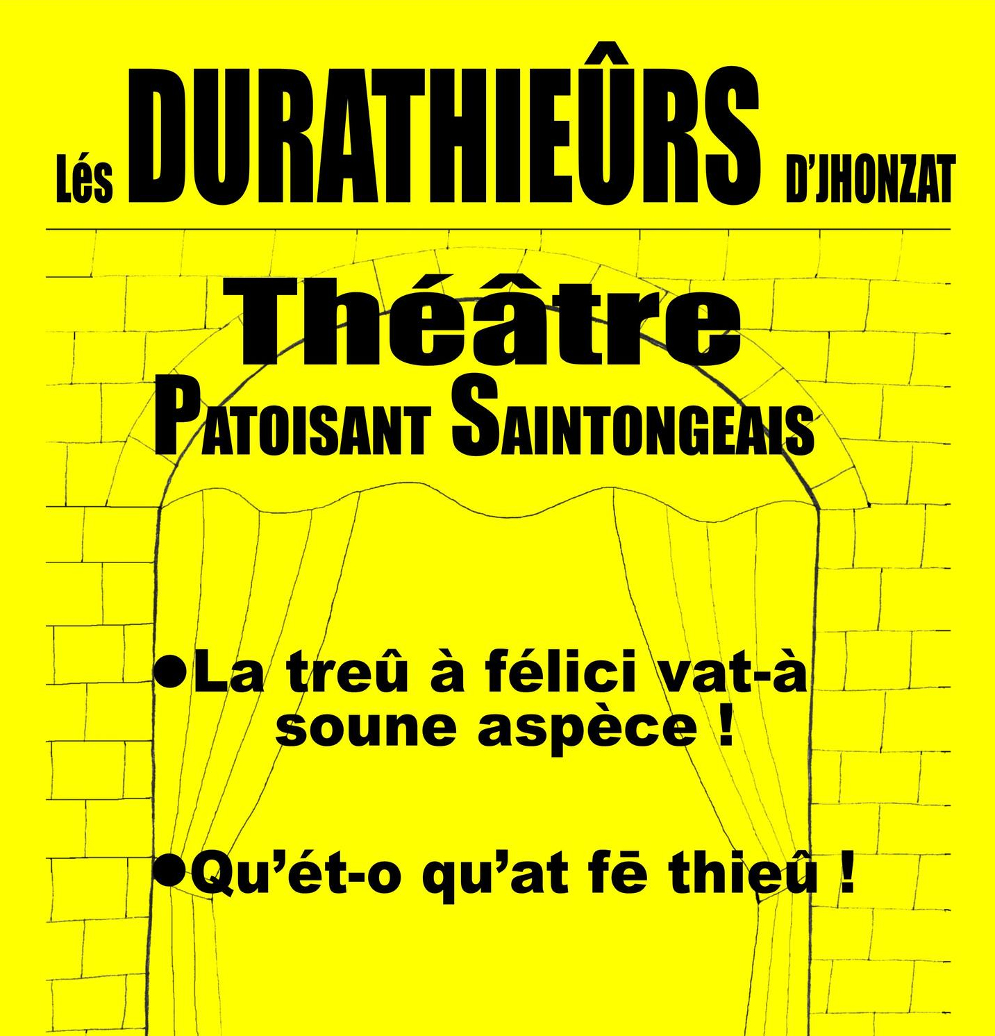 Théâtre patoisant saintongeais