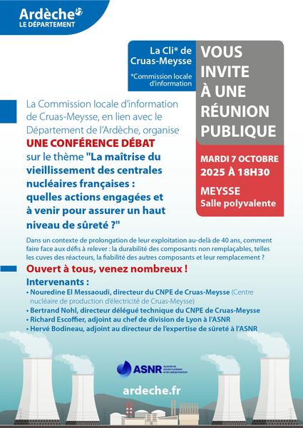 Réunion publique de la CLI_Meysse